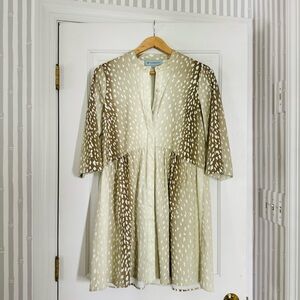 Tuckernuck antelope pattern dress, size S.